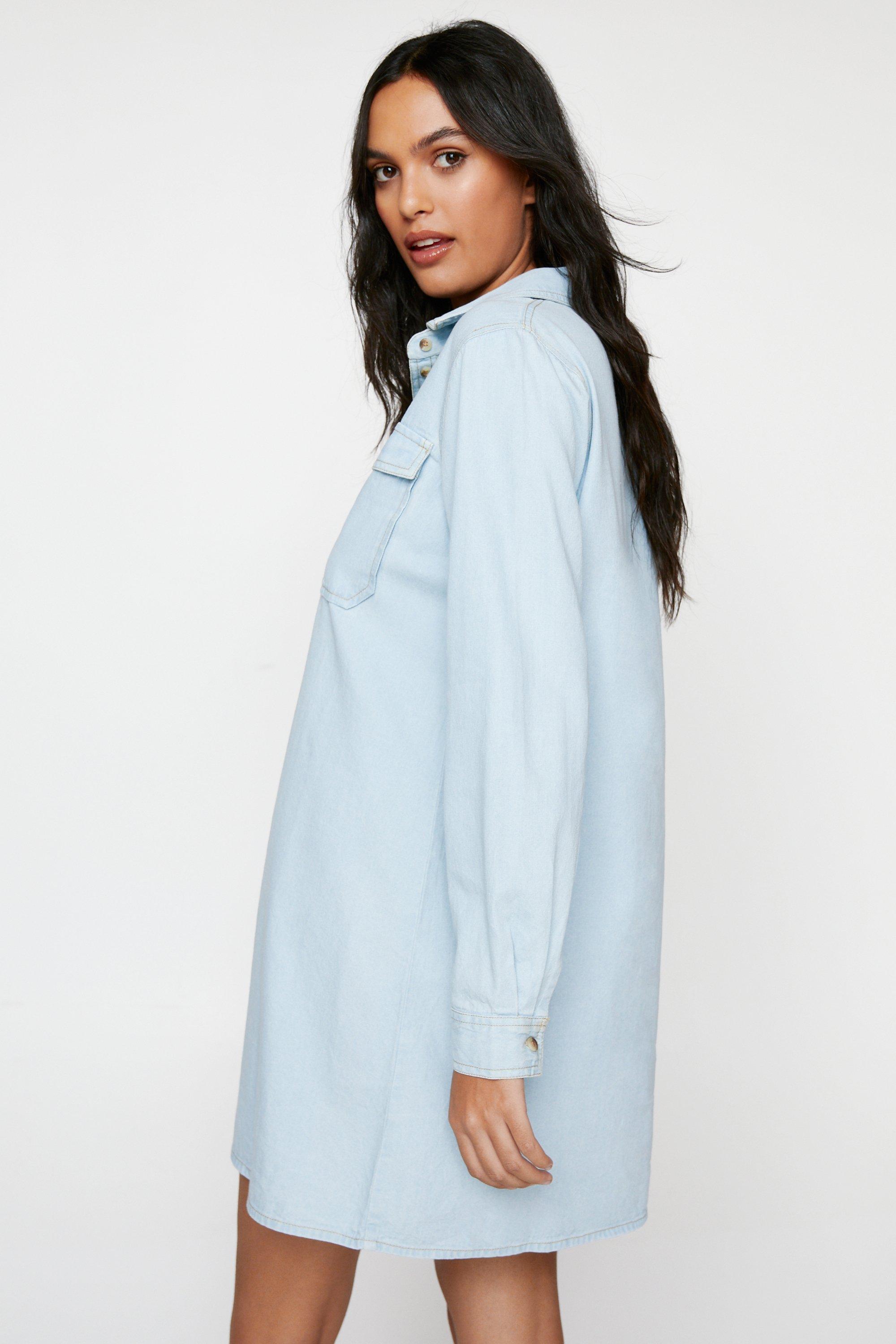 Robe chemise best sale nasty gal